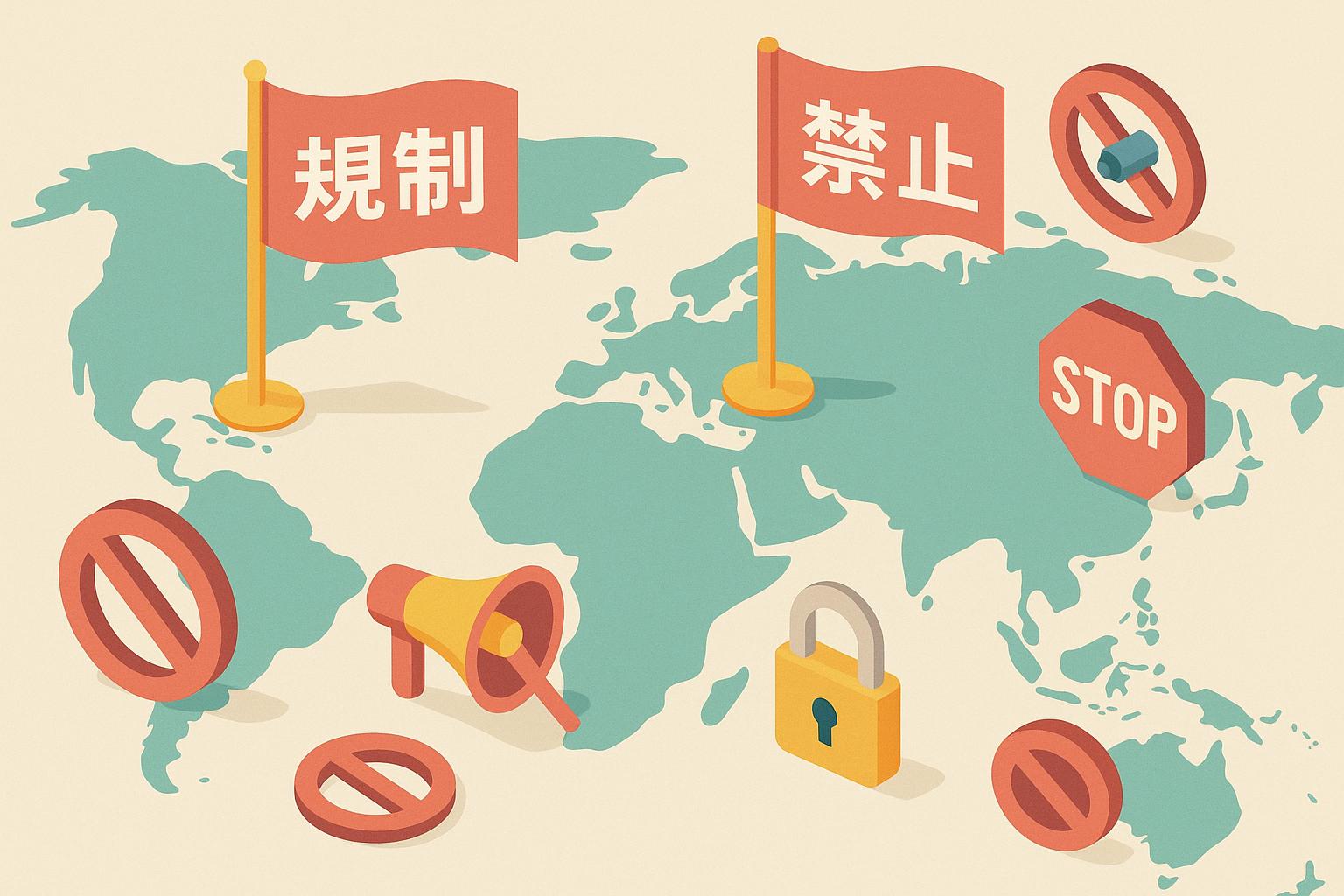 世界で広がる使用規制の流れ