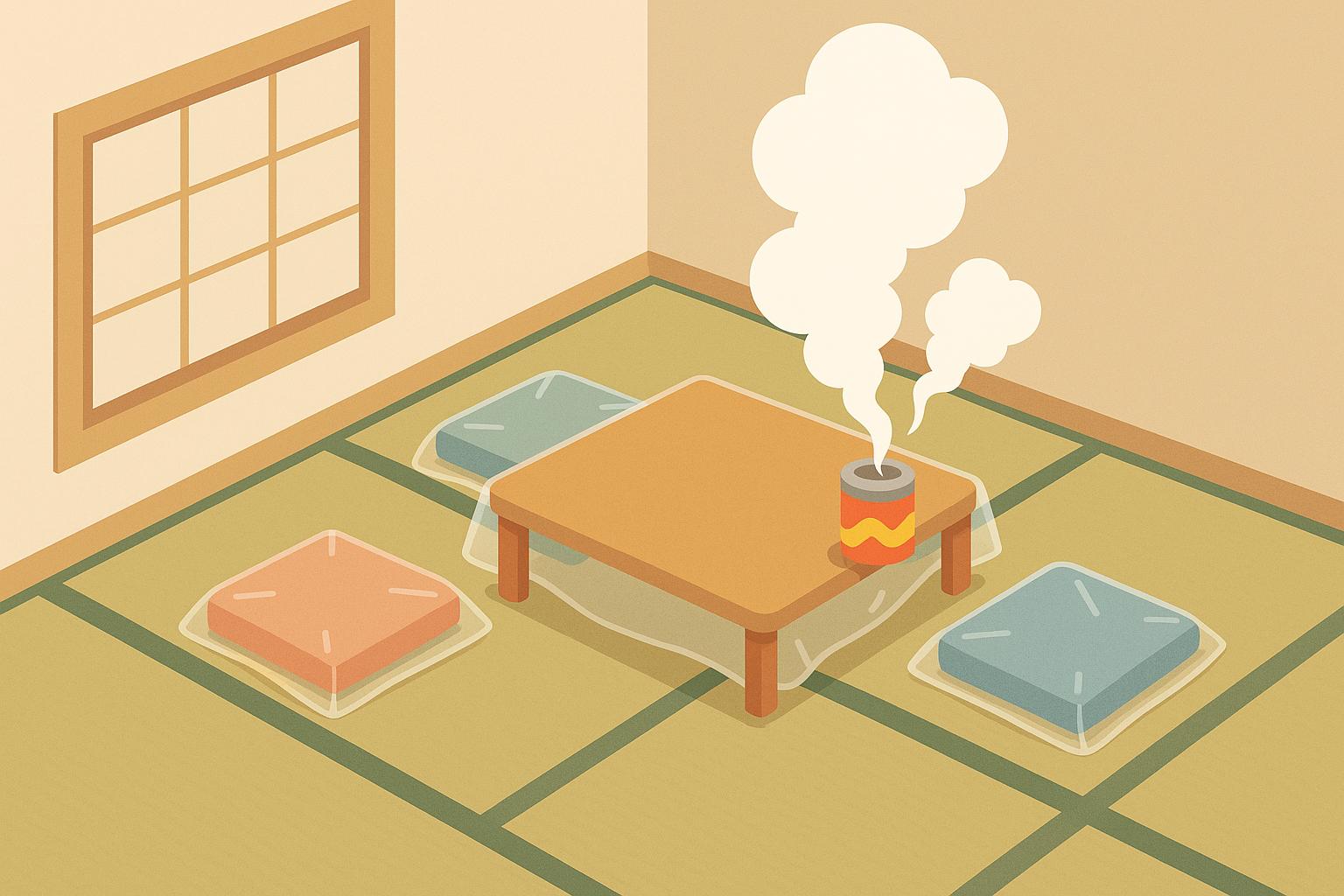 畳の部屋にも有効？